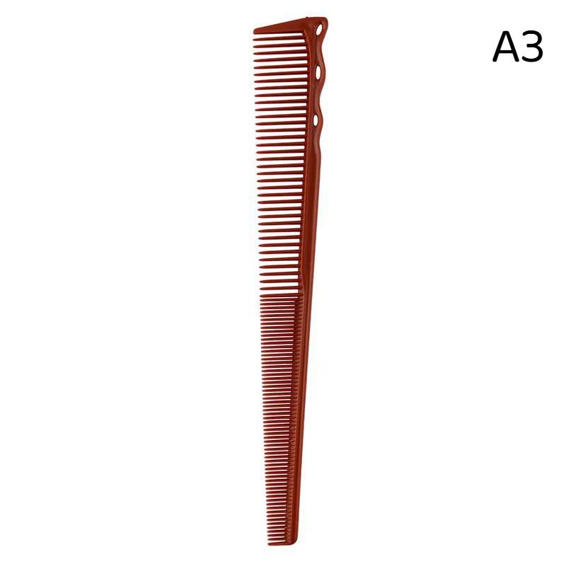 Anti Static Barber Cutting Comb 1Pc Dual Density Teeth Durable Plastic Comb for DIY Home Hair Cutting