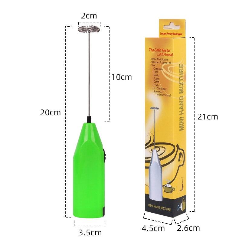 Elektrischer Milchaufschäumer Handheld Eierschläger Aufschäumer Kaffeemaschine Elektrischer Mixer Mini Tragbarer Mixer Küchenwerkzeuge