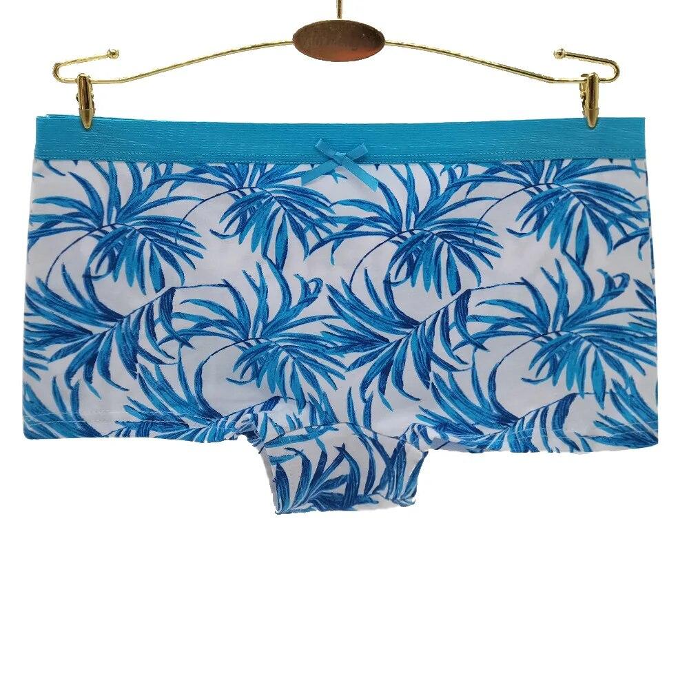 Damenunterwäsche, Baumwolle, niedrige Taille, Boyshorts, Boxershorts, Damenhöschen, Schlüpfer, Dessous, Damen, 6 Stück/Lot