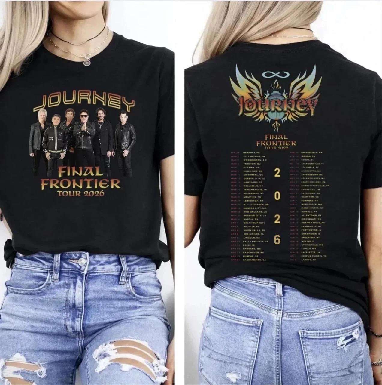 

Final Frontier Tour 2026 Vintage Rock Band T-Shirt Unisex S-4XL XL