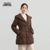 XueZhongFei Women's Winter Hooded Down Jacket