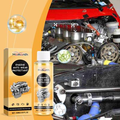 Engine Wear Protection Agent Car Noise Reduction, Anti-Shake, Anti-Rust, Cleaning and Maintenance Agent 100ml-Men's Gifts