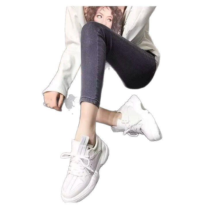 Women's Black High-Waisted Skinny Pencil Jeans