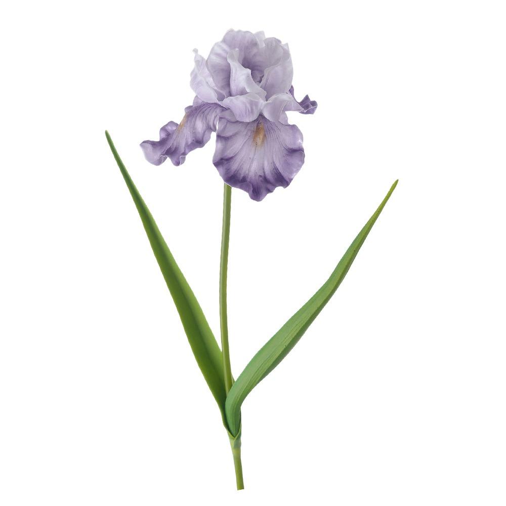 Zelené Listy Umělý Kosatec Květ Vícebarevná Falešná Květina Fleur-de-lis Simulovaná Květina Dárek