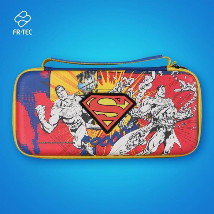 Carrying and Storage Case - FRTEC - Superman - Compatible Nintendo Switch - Protection - Multicolor