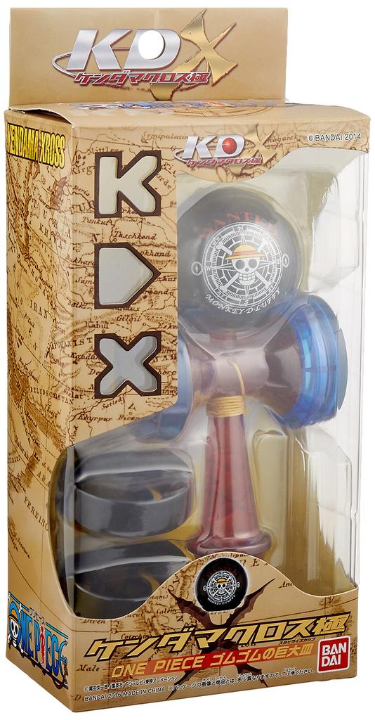 Kendama Cross Kyoku ONE PIECE Gum Gum Giant Plate