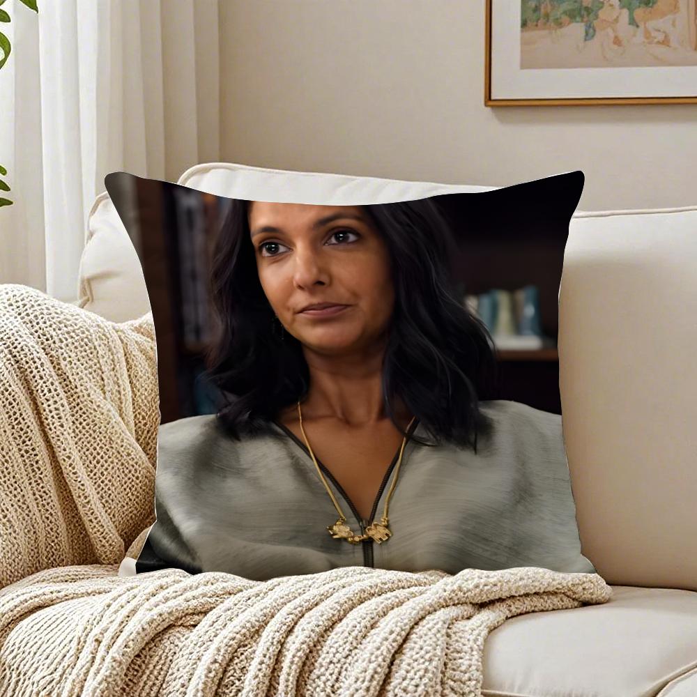 NNalini Vishwakumar TV Character Cushion Cover Pillowcase Antidustmite living Room Sofa Decor Cushion Room