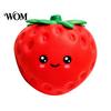 Reusable Stress Ball Cartoon Strawberry Relief Toy, Giant Squeeze Fake Shaped Fruit Sensory Fidget Toy for Home Office School