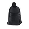 First Layer Cowhide Men'S Breast Bag Outdoor Sports Chest Bag Men'S Business Leather Messenger Bag