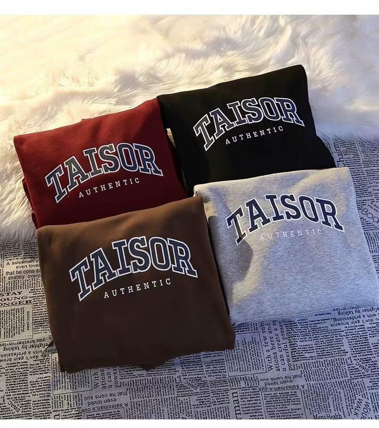 Boys' Hooded Velvet-Lined Sweatshirt - Autumn/Winter Loose Fit, Trendy Lazy Style Sports Jacket