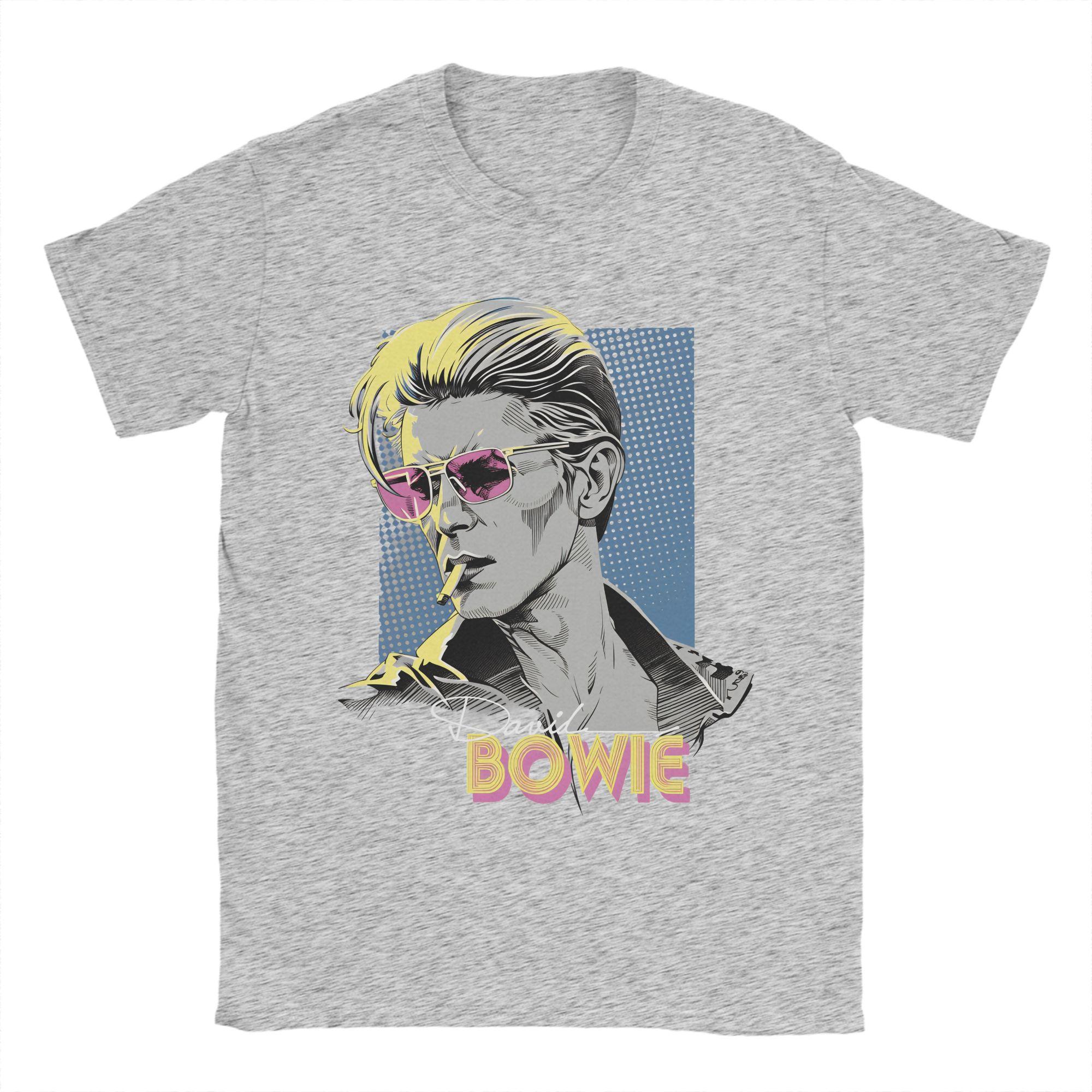 

David Bowie Printed Tshirt for Unisex Cotton Tshirt Casual and Comfortable Longsleeved Tshirt Streetwear Tshirt Top for Yk L