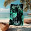 Custom Name Ultra-Soft Beach Towel with League of Legends Theme,Ideal for Pool - Camping, Diving - Perfect Travel Essential, Vibrant Beach Towel.