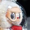 1PC Protective Acrylic Storage Case For Plush Dolls Display Bag for Labubu V3 No Doll Transparent Portable Cable Organizer Box