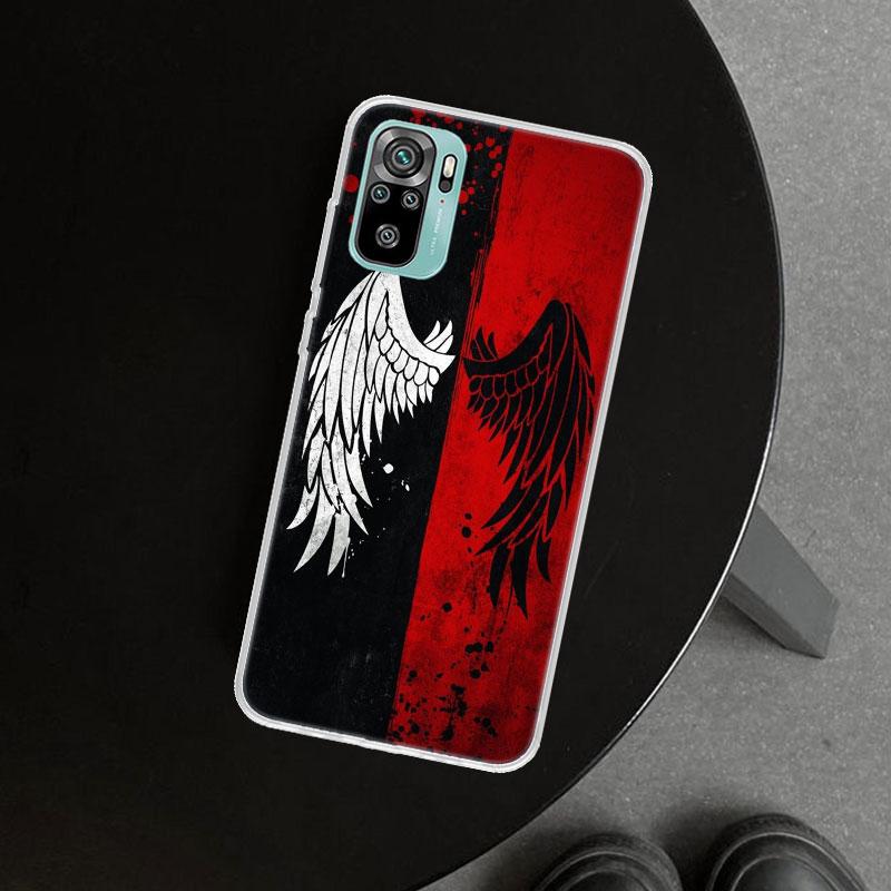 Angel Wings Demon Wing Phone Case Cover for Xiaomi Redmi Note 15 14 13 12 11 Pro Plus 14S 12S 11S 11T 11E 10S 10 Customized Fund