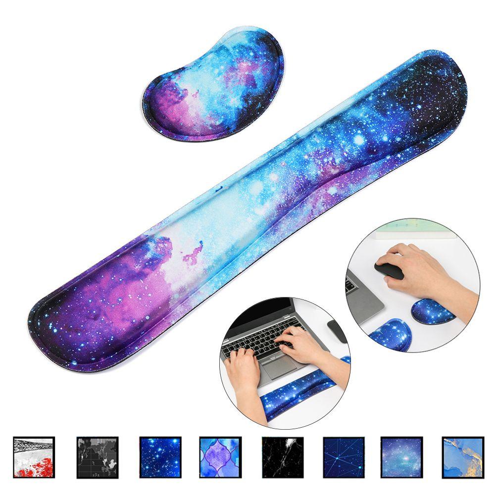 

Гладкая нескользящая поддержка рук Коврик для мыши Подставка для запястий Коврик для мыши Клавиатура из пены с эффектом памяти