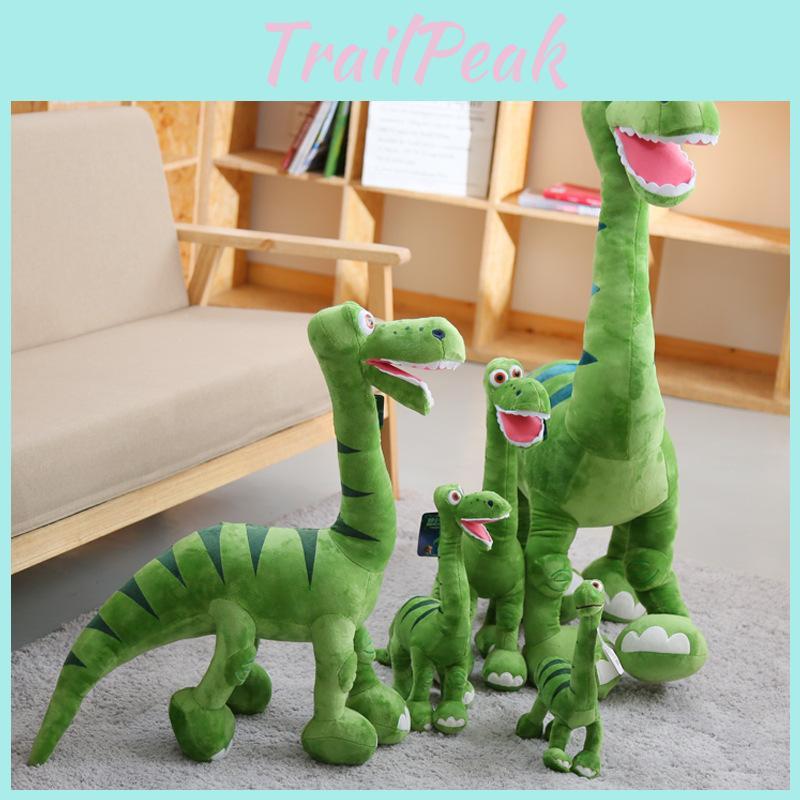 Entzückendes großes grünes Dinosaurier-Stofftier, weiches Kuscheltier für Kinder und Jungen