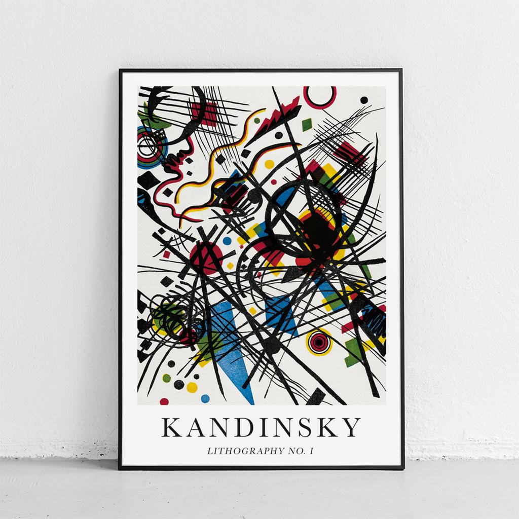 Poster Kandinsky Lithography