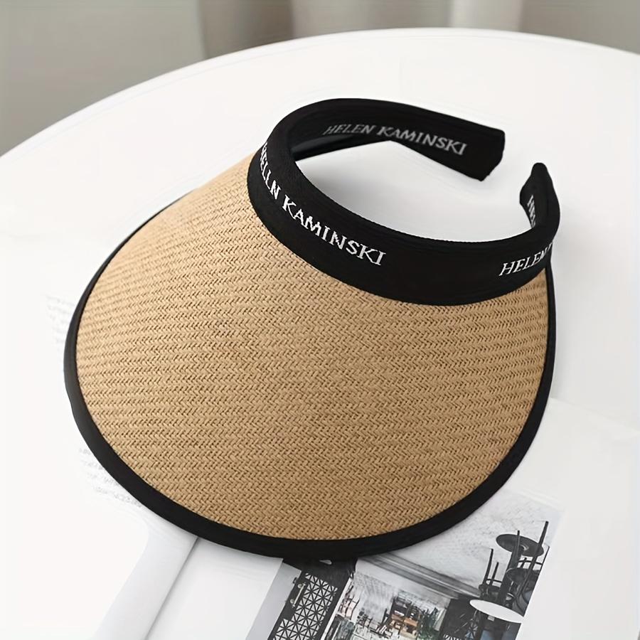 1Pcs Fashionable and Handsome Women's Outdoor Sun Hat, Empty Top Hat. Women's Sun Hat. Sun Hat Suitable for Outdoor Camping and Sports.