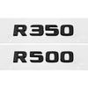 ABS Car Rear Sticker Alphabet Trunk Badge Decal Exterior for Mercedes Benz R63 R300 R320 R350 R500 R Class 3D Emblem Accessories
