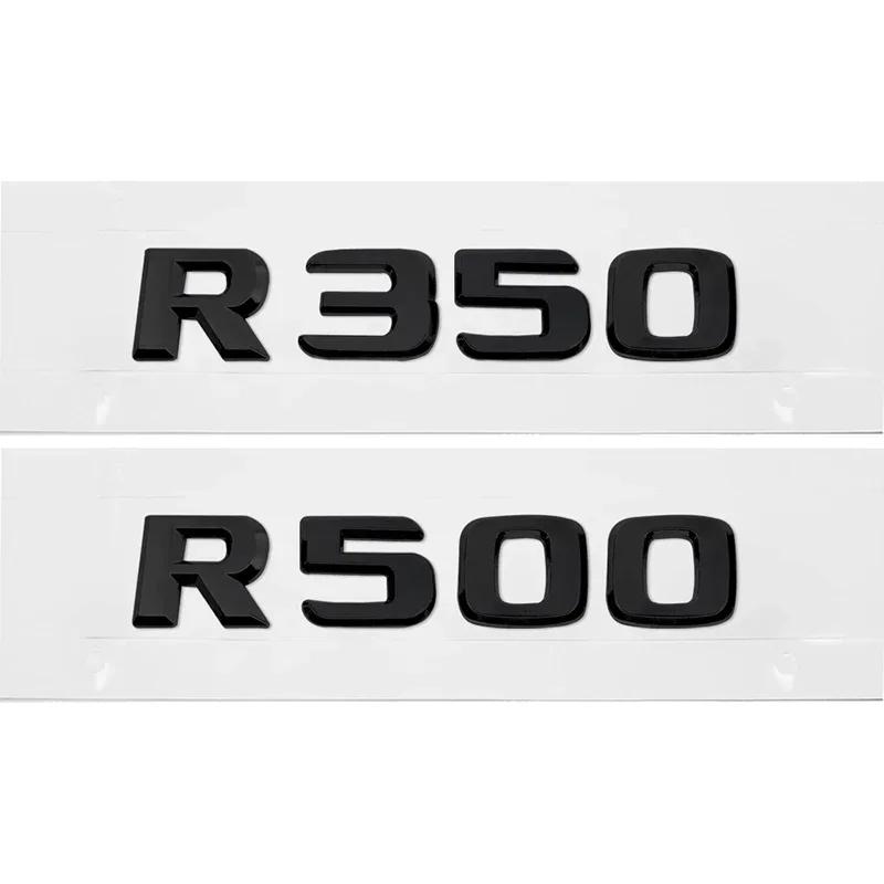 ABS Car Rear Sticker Alphabet Trunk Badge Decal Exterior for Mercedes Benz R63 R300 R320 R350 R500 R Class 3D Emblem Accessories