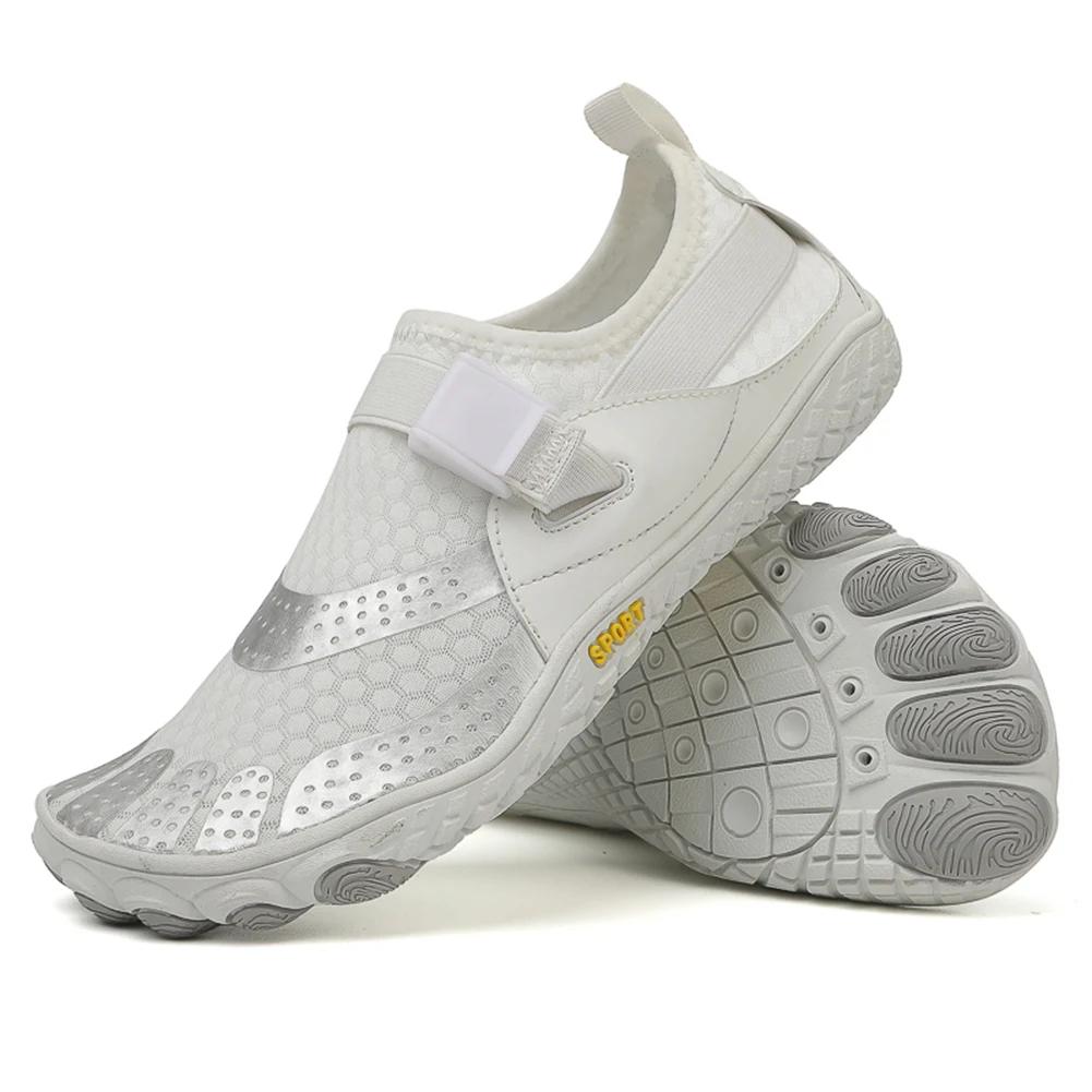 Men Women Beach Aqua Shoes Quick Dry Swimming Shoes Breathable River Sea Aqua Shoes Sneakers Size 36-45 For Training Gym Running