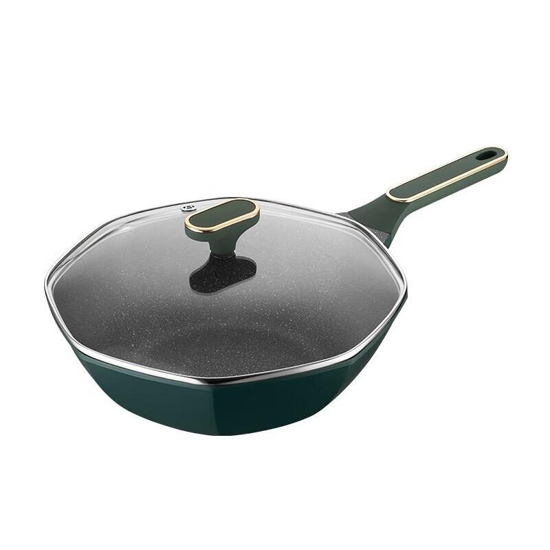 ASD Maifan Stone Octagonal Non-stick Wok