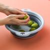 Portable Foldable Laundry Basin Plastic Travel Folding Wash Basin Safe Durable Foldable Wash Basin Bathroom Household Supplies