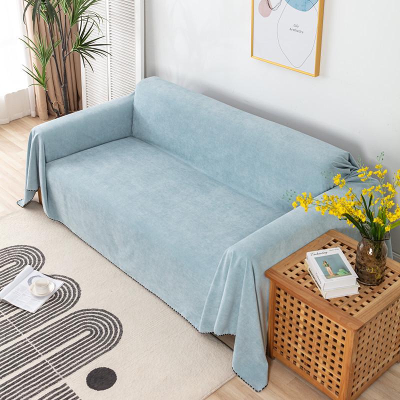 Japanese Style Waterproof Solid Color Sofa Cover - Full Protector Cushion