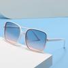 New Rice Nail Square Sunglasses Fashion Sunglasses Ladies UV Protection Retro Sunglasses Women's Sunglasses Fashion Men's Sunglasses