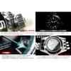 ZEEDA Automatic Mechanical GMT Wristwatch 40mm Bezel 24-Hour Dual-Zone Men and Women