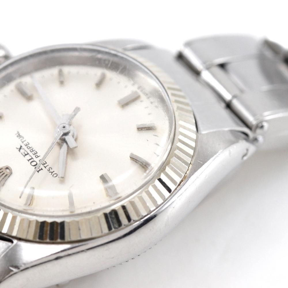 ROLEX Oyster perpetual Watches 6619 cal.1161 SilverDial Stainless Steel Mechanical Automatic Analog display Women Used