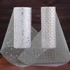Glitter Tulle Fabric Decorative Organza for Wedding Table Decoration 6 Rolls