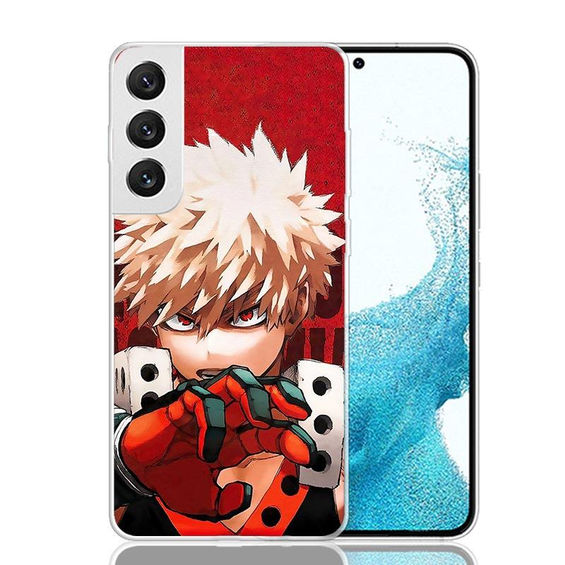 Bakugou Katsuki MHA My Hero Phone Case For Samsung Galaxy S26 S25 Edge S24 S23 FE S22 Ultra S21 Plus S20 + Fundas Cover Coque Ga