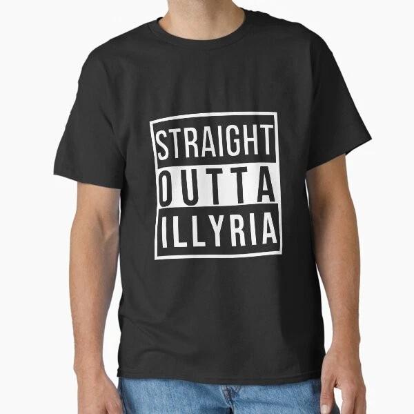 Twelfth Night Shakespeare Straight Outta Illyria Made In Usaaus Tshirt S2xl S