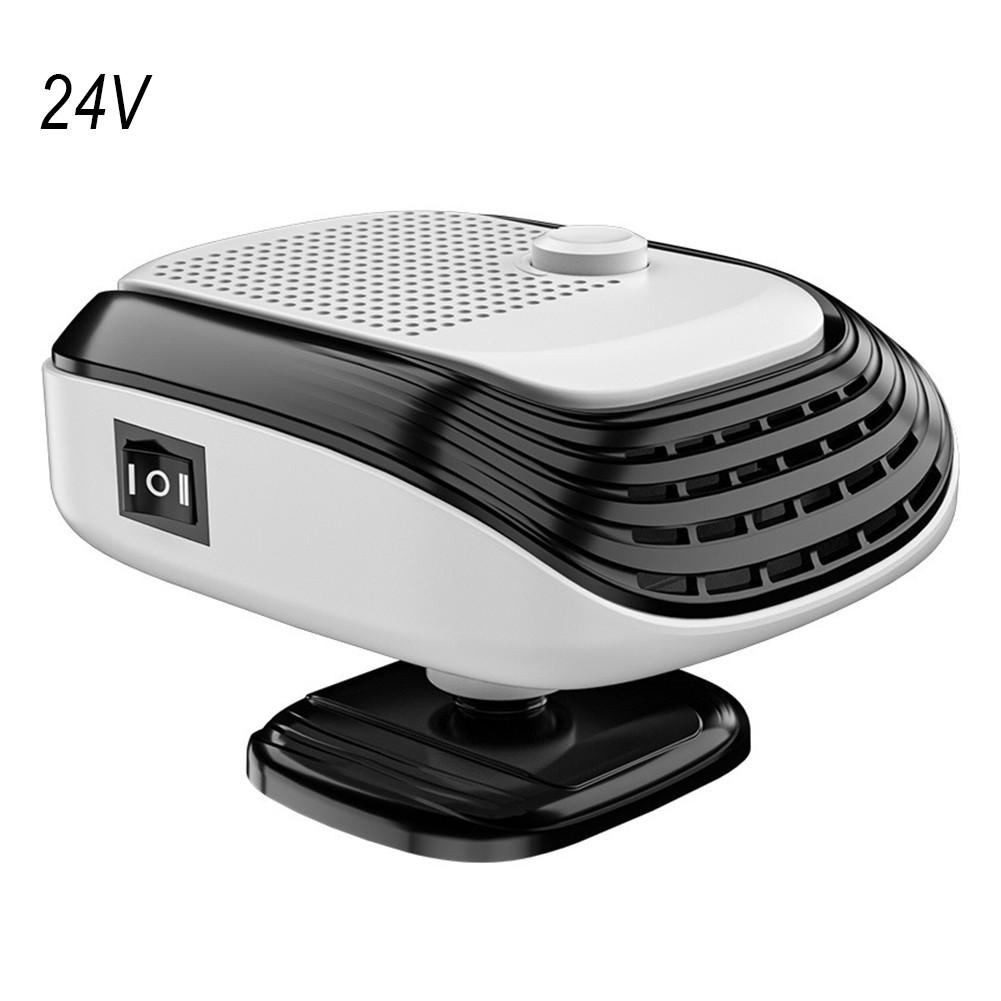 Adjustable Airflow Direction Windshield Car Heater Defroster Compatibility белый