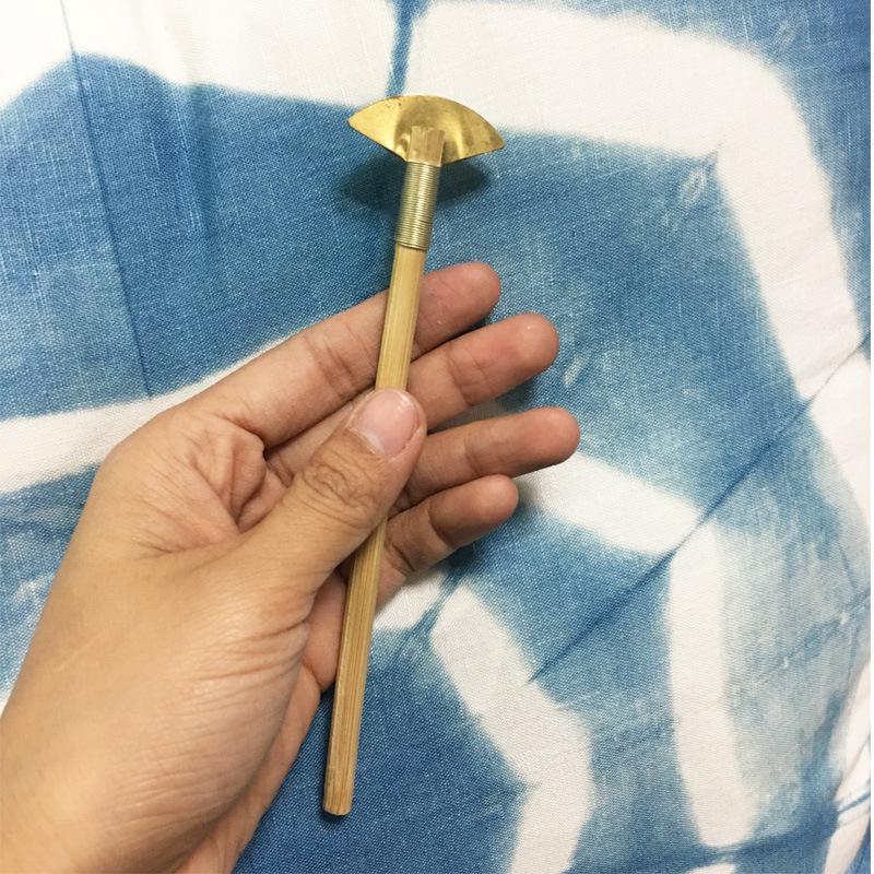 Набор для батика: Нож, Воск для резиста, Инструмент для плавления, Растительные и Индиго красители, Восковая печь, Горшок, Инструменты для рисования