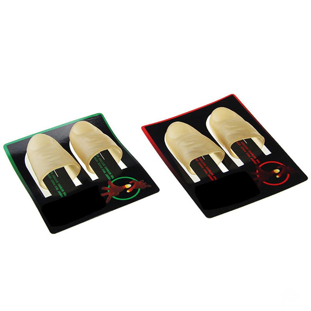 LED Light Fantastic Prank Tools Mini Lamp Thumbs Lights Colorful Performance Lamps Brightness Insulating Paper Trick Prop