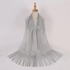 European Gold and Silver Tassel Shawl for Weddings and Parties