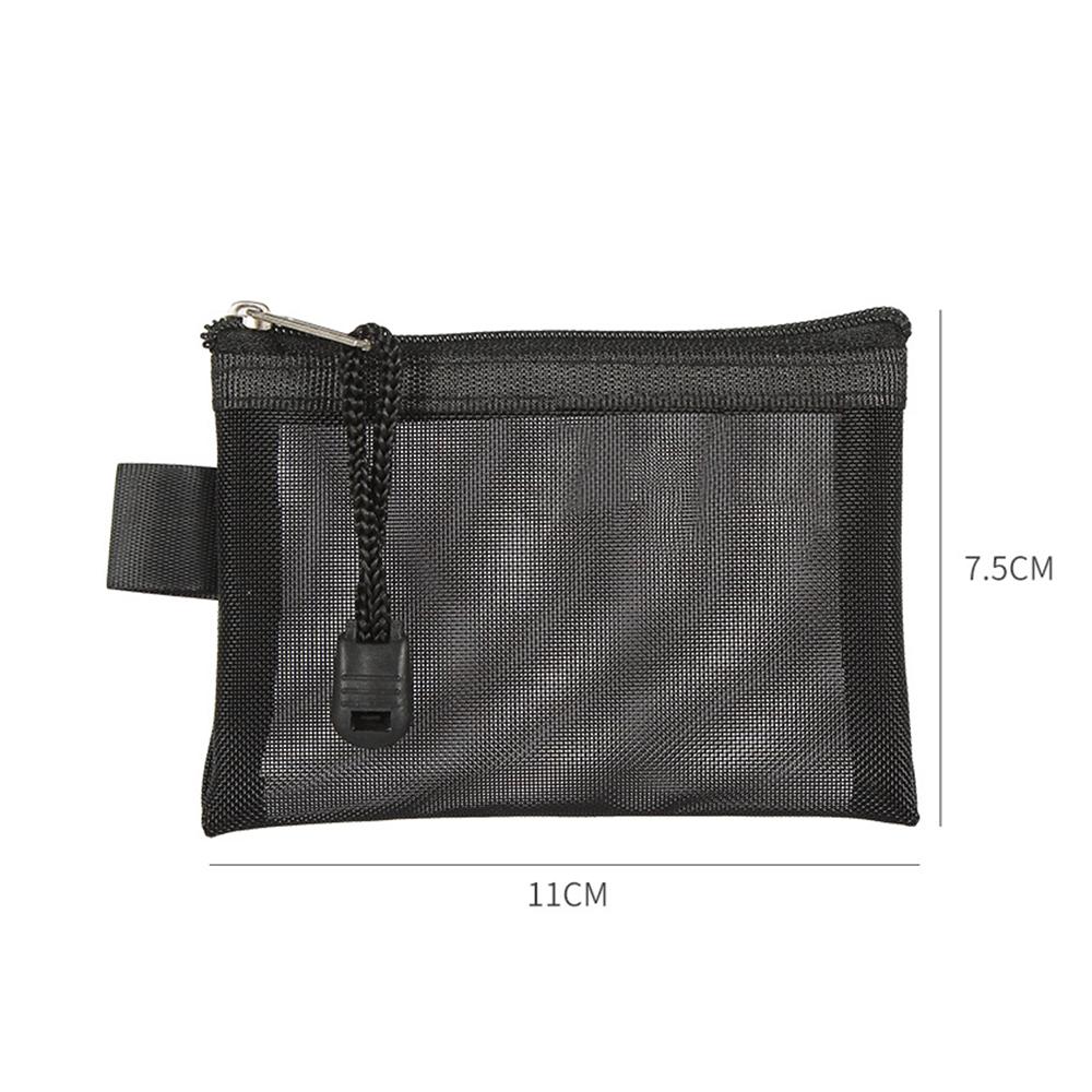 1PCS Mesh Compact Card Organizer