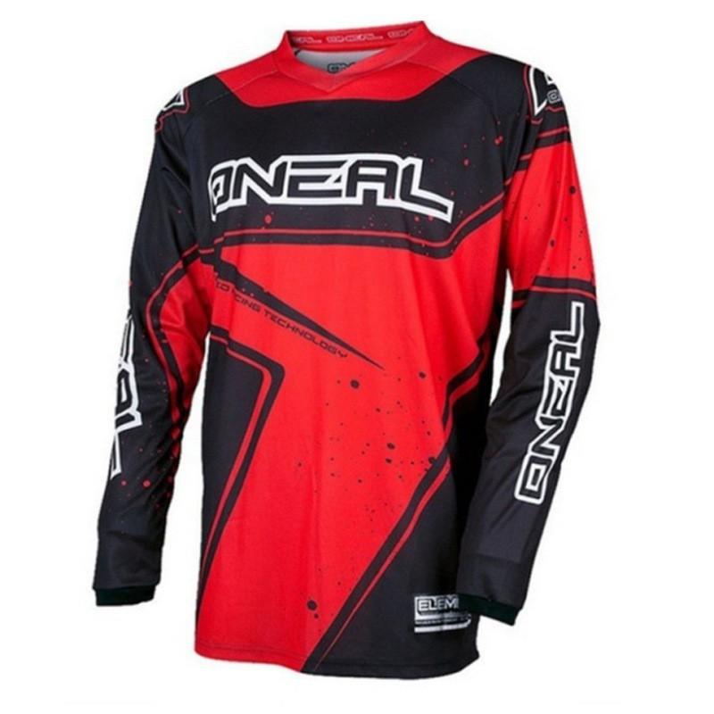 Mens Long Sleeve Off-Road Motorcycle Shirt Breathable Outdoor Riding Top