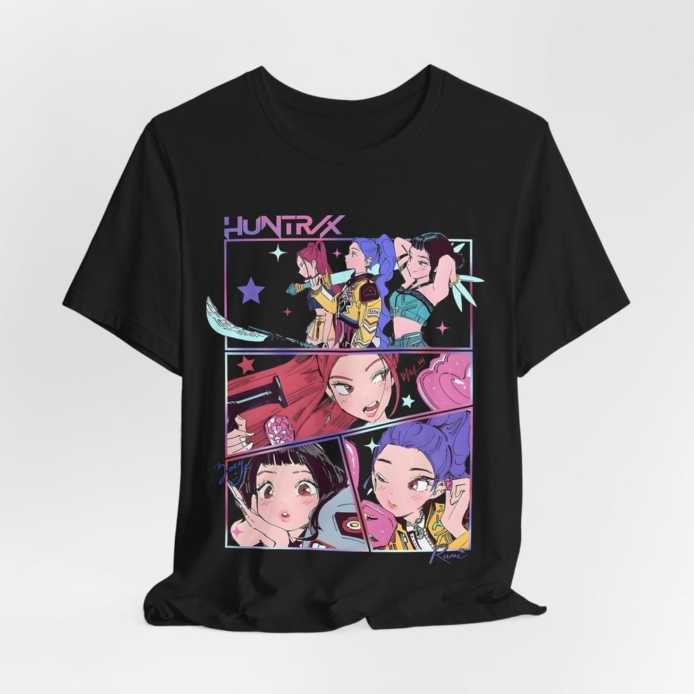 Huntrix Lyric Graphic Tee, K-pop Demon Hunters