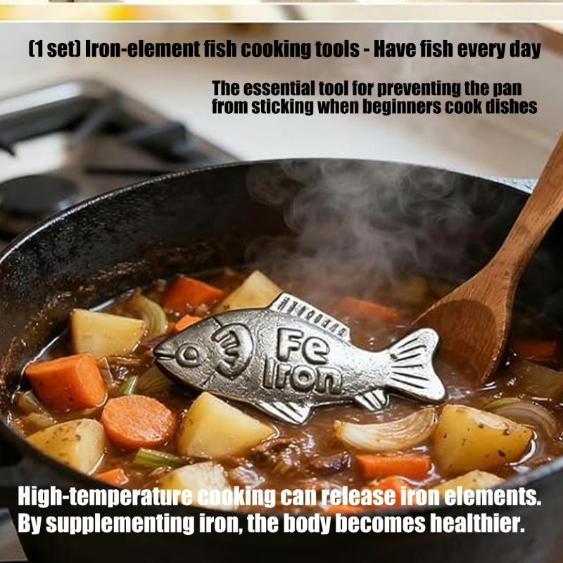 User Friendly Iron Cookware Set with Smooth Surfaces for Easy Maintenance Coatings for Healthy Cooking Practices