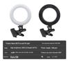 6-inch Fill Light & 8-inch Ring Clip Light for Video Conferencing and Live Streaming