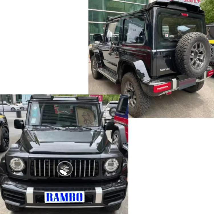 Jimny G63 Body Kit: Bumperor Set for Suzuki Jimny 2020