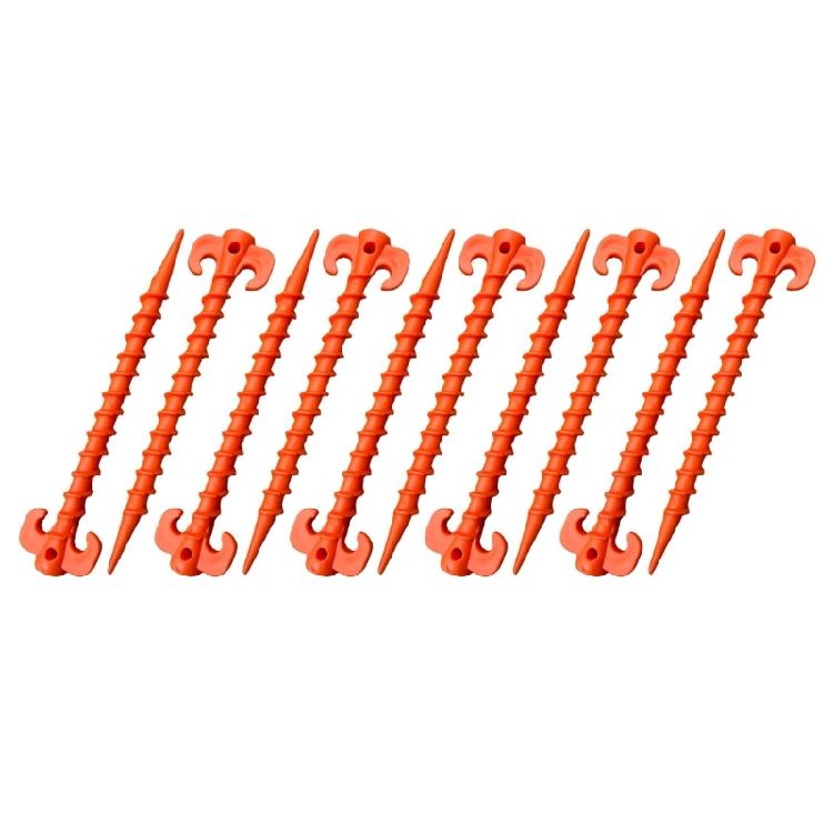 10Pcs Heavy Duty Tent Nails Camping Tent Stakes Plastic Tent Pegs Outdoor Pegs