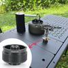 Aluminum Alloy Camping Stove Adapter Portable Stove Propane Adapter Small Gas Tank Adapter for Outdoor Backpack Hiking