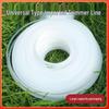 Durable Universal Grass Trimmer Head with Wear-Resistant Steel and Toothed Nylon, Square/Round.