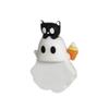 Halloween Ghost Phone Buddy Mini Ghost Figures Adhesive Phone Accessory Cute Stick-On Ghost Phone Topper for Smartphone Desk Decor