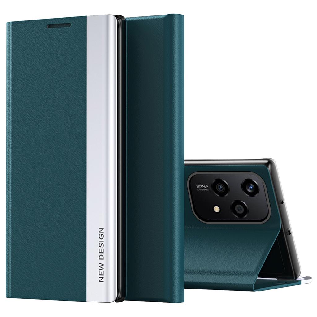 For Honor 200 Lite Case Anti-Drop Leather Phone Cover with Stand