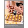 Cookie Gun Squeezing Biscuit Machine Cream Decorating Gun Decorating Nozzle Melting Bean Baking Tool Household Set Mold
